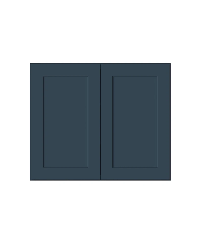 Boyel Living W36" Dove Wall Cabinet with Full Overlay Hdf Door for Custom Kitchen or Bathroom
