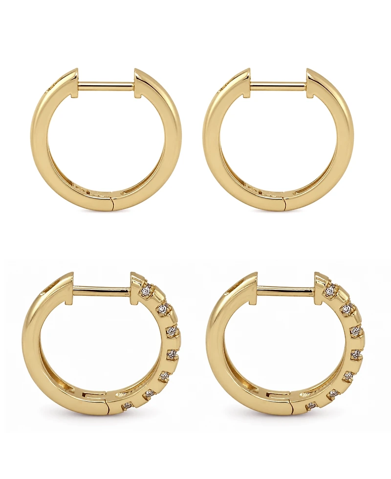 And Now This Duo Hoop Earring Set