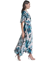 Calvin Klein Women's Crew Neck Midi Dress