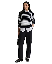 Barbour Women's Emmy Striped Crewneck Sweater