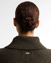Barbour Women's Lavensdale Half-Zip Funnel Neck Sweater