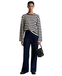 Barbour Women's Woodhouse Striped Long-Sleeve T-Shirt