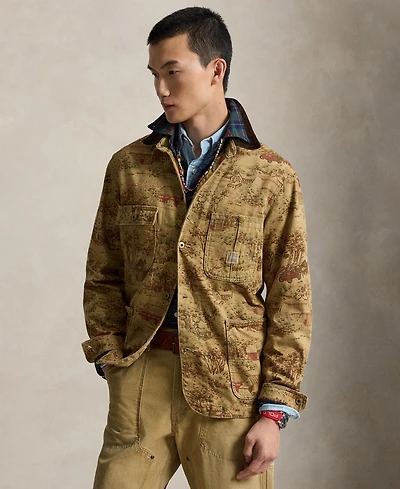 Polo Ralph Lauren Men's Printed Utility Jacket