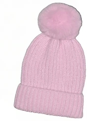 Kensie Girl Girls' 5-16 Iridescent Puffer Jacket with Knit Hat, 2-Piece Set