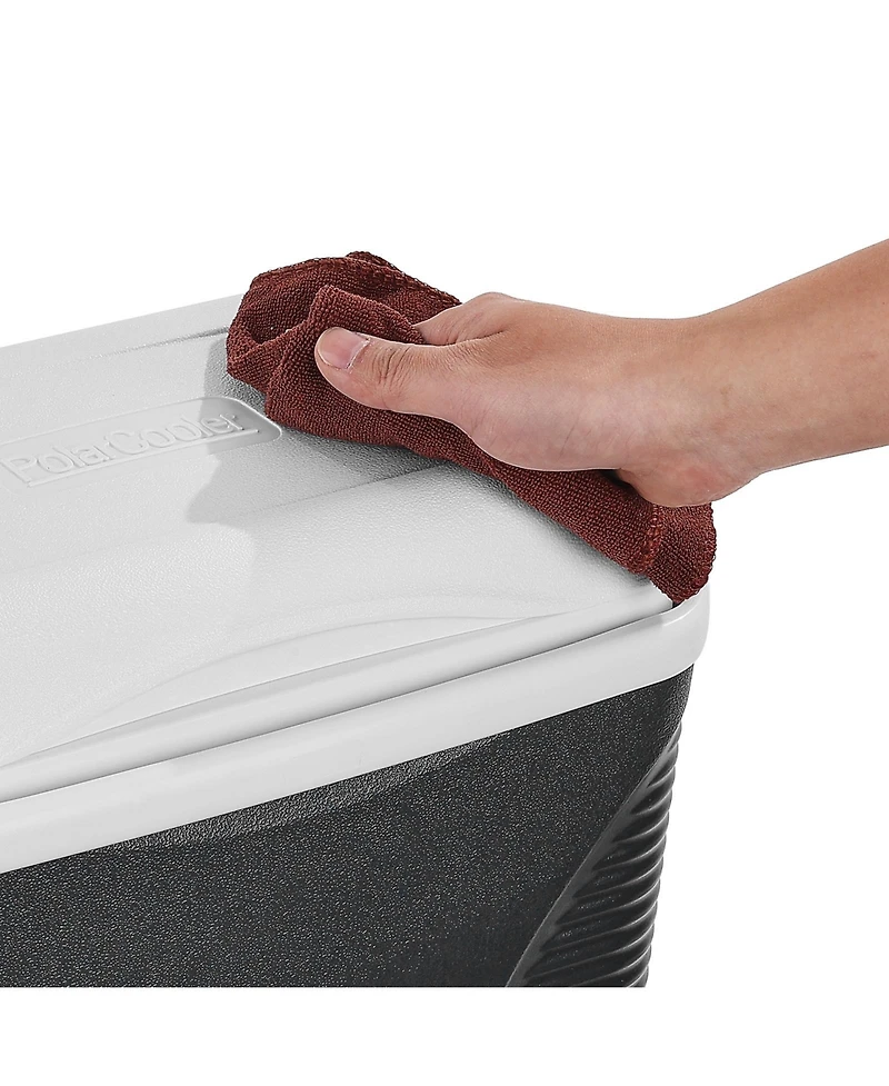 Sevorley Portable Hard Cooler, 8.5 qt, Holds 12 Cans, Insulated Ice Chest for Picnics