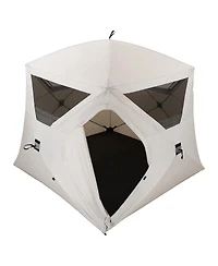 Sevorley 4-Person Pop-Up Instant Cabin Tent with Mesh Windows and Carry Bag