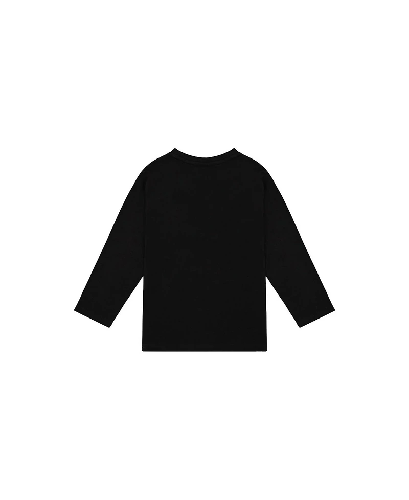 Deux par Deux Little and Big Boy Long Sleeve Organic Cotton T-Shirt