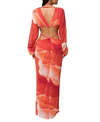 Jluxlabel Women's Hera Draped Maxi Skirt