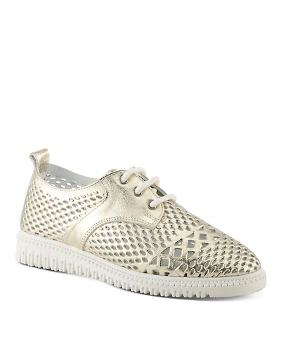 Spring Step Mulan Women's Lace-Up Sneaker with Removable Insole