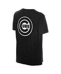 New Era Men's Pete Crow-Armstrong Black Chicago Cubs Oversized Graphic T-Shirt
