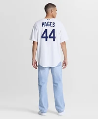 Nike Men's Andy Pages White Los Angeles Dodgers Home Replica Jersey