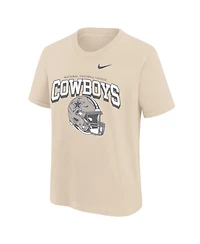 Nike Big Boys and Girls Natural Dallas Cowboys Easy Lane T-Shirt