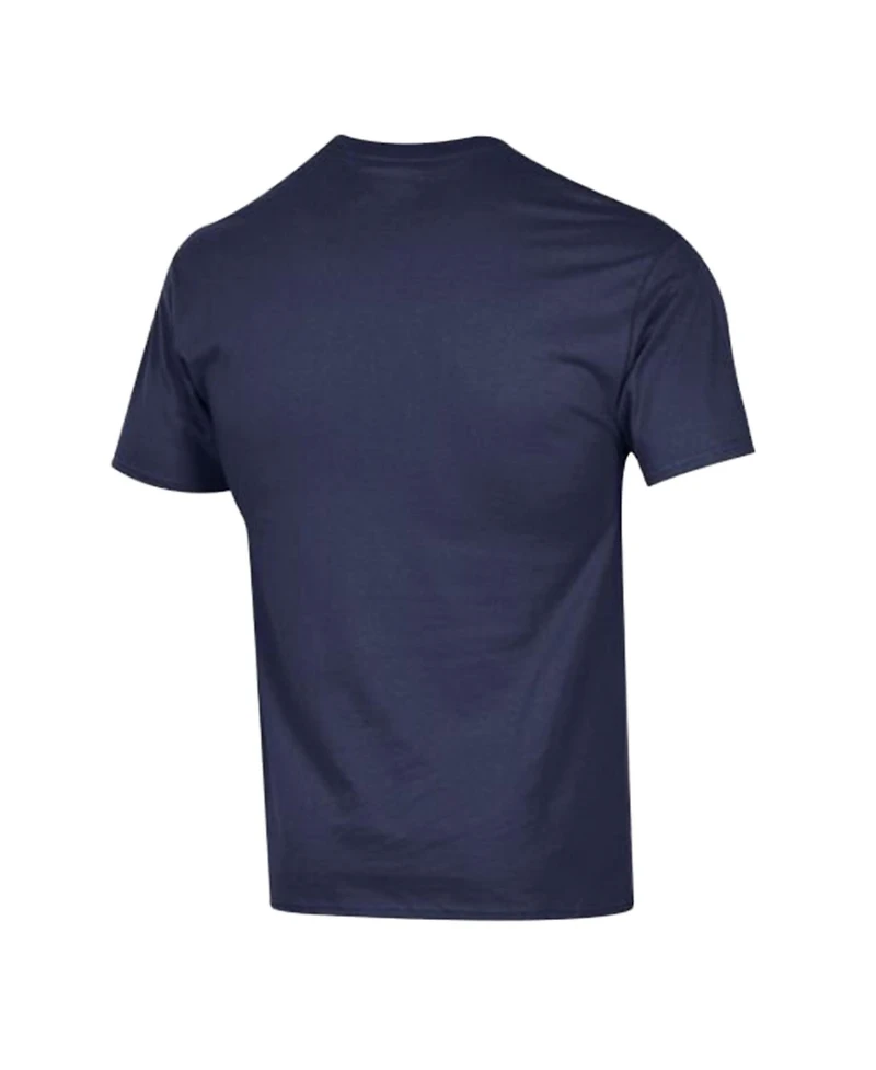 Champion Men's Navy Chicago Bears Arch Over Logo T-Shirt