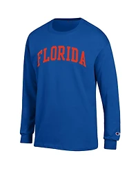 Champion Men's Royal Florida Gators Basic Arch Long Sleeve T-Shirt