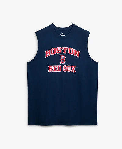 Fanatics Men's Navy Boston Red Sox Big Tall Heart Soul Muscle Tank Top