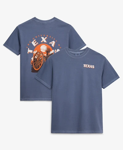 Image One Men's Navy Texas Longhorns Comfort Colors Team Statue T-Shirt