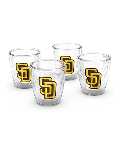 Tervis San Diego Padres Four-Pack 12oz. Emblem Tumbler Set