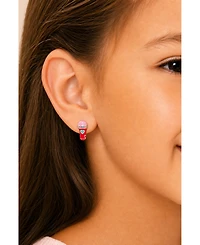 Chanteur Kids Ice-cream Hypoallergenic Earrings for Girls with Surgical Titanium Screwbacks