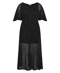 City Chic Women's Plus Cassie Crochet Knit Dress