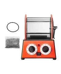 Sevorley Jewelry Rotary Tumbler, 11 lb Capacity Polisher with 5 Speeds and 60-Minute Timer for Gemstones and Coins