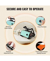 Sevorley Tumbler Heat Press Machine for 11-30 oz Sublimation Cups
