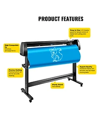 Sevorley Vinyl Cutter Plotter Machine with Floor Stand and Signmaster Software