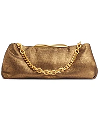 Donna Karan New York Poplin Extra-Large Clutch Handbag