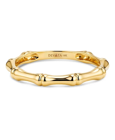 Devata Band Ring 14K Gold