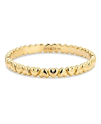 Devata Heart Band Ring 14K Gold