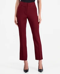 Tahari Asl Women's Flared-Leg Mid-Rise Pants