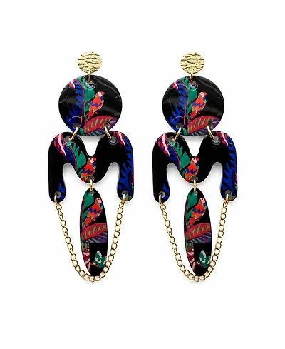 Swanky Designs Nova Statement Earrings