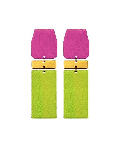 Swanky Designs Zorie Stud Sculptural Statement Earrings