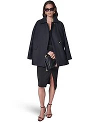 Donna Karan New York Women's Buttoned Rain Coat