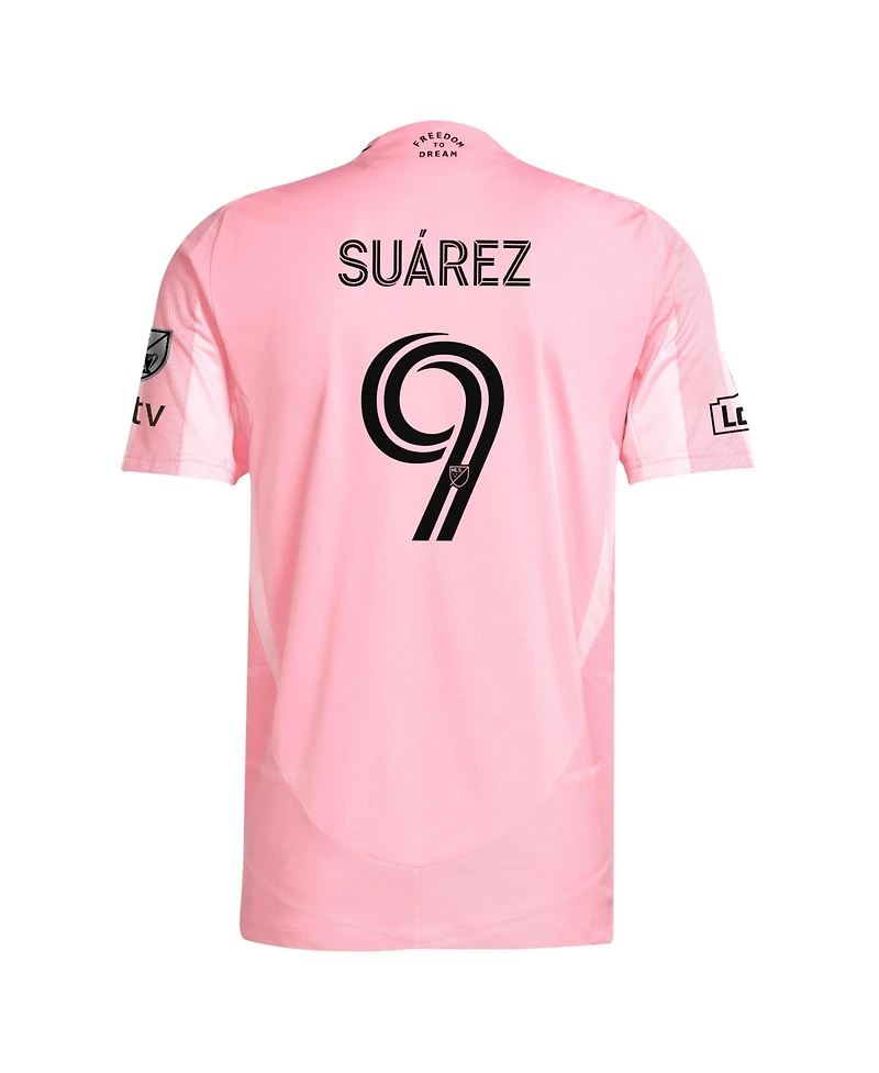 Adidas Men's Luis Suarez Pink Inter Miami Cf 2025 On-Field Authentic Jersey
