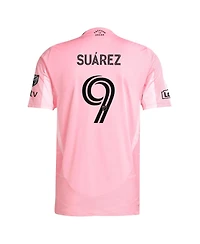 Adidas Men's Luis Suarez Pink Inter Miami Cf 2025 On-Field Authentic Jersey