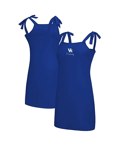 Concepts Sport Women's Royal Kentucky Wildcats Tie-Shoulder Nightdress