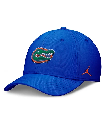 Jordan Men's Royal Florida Gators Rise Swoosh Dri-fit Flex Hat