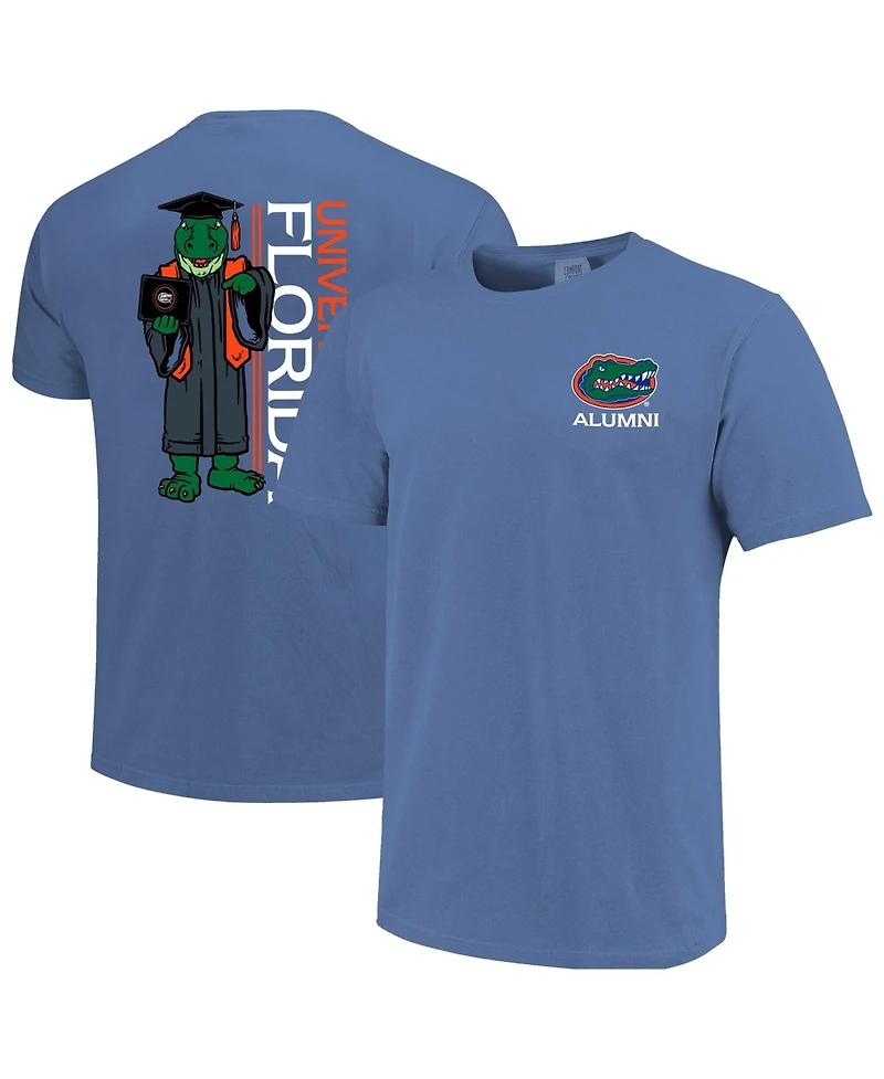 Image One Men's Royal Florida Gators Mascot Grad Achievement Unlocked T-Shirt