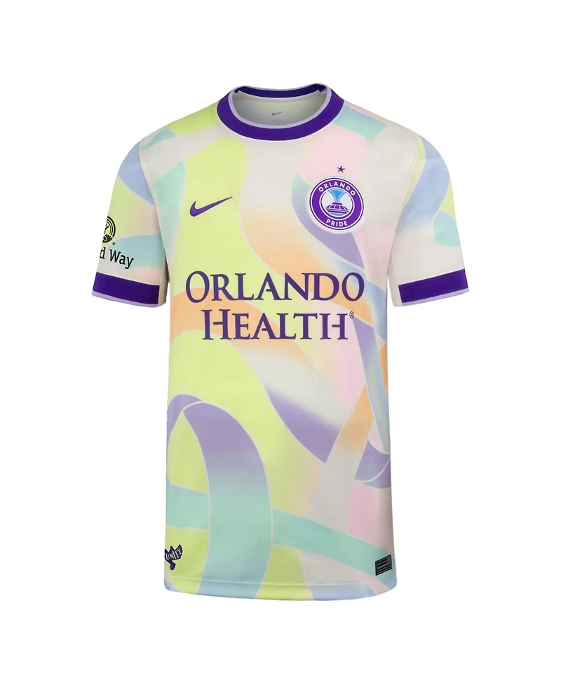 Nike Big Boys and Girls Yellow Orlando Pride 2026 Secondary Stadium Replica Jersey
