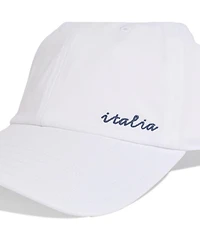 Adidas Men's and Women's White Italy National Team Dad Adjustable Hat