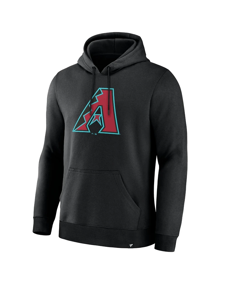 Fanatics Men's Black Arizona Diamondbacks Primary Logo Legacy Hoodie