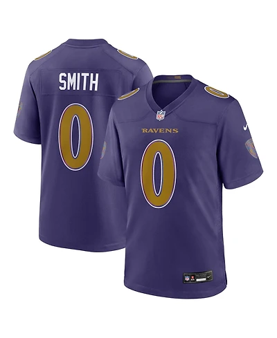 Nike Men's Roquan Smith Purple Baltimore Ravens Alternate Game Jersey