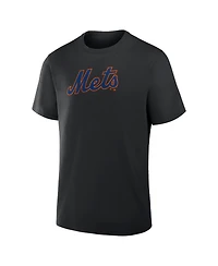 Fanatics Men's Black New York Mets Alternate Logo Legacy T-Shirt