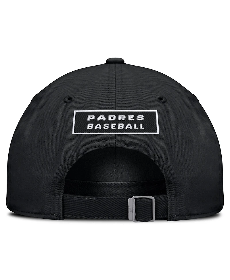 Nike Men's Black San Diego Padres Primetime Club Adjustable Hat
