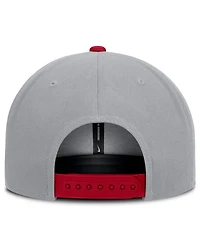 Nike Men's Gray/Red St. Louis Cardinals Primetime Pro Dri-fit Snapback Hat