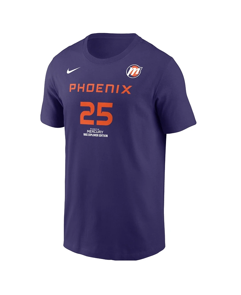 Nike Men's Alyssa Thomas Purple Phoenix Mercury Explorer Edition Name & Number T-Shirt