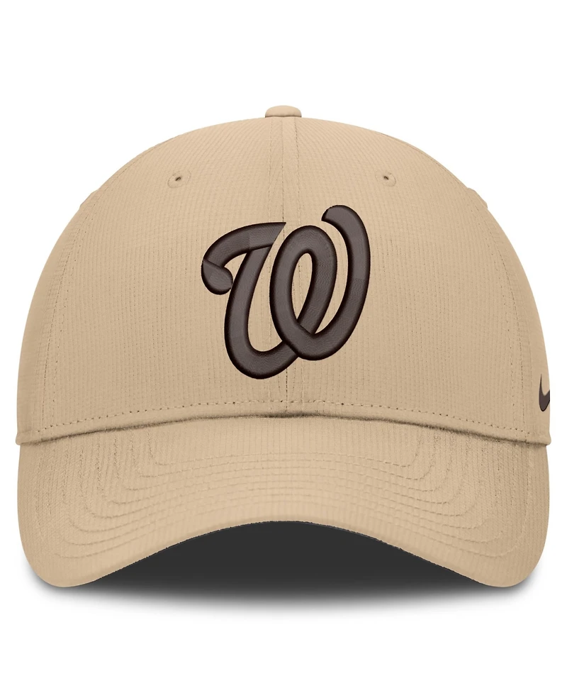 Nike Men's Khaki Washington Nationals Desert Ripstop Club Adjustable Hat