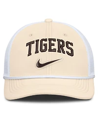 Nike Men's Natural/White Detroit Tigers Rise Dri-fit Trucker Adjustable Hat