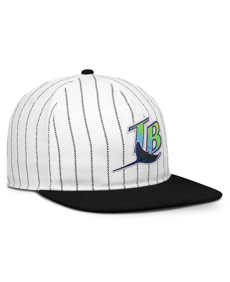 Nike Men's White/Black Tampa Bay Rays Cooperstown Collection Pro Adjustable Hat