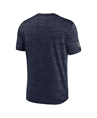 Nike Men's Navy Dallas Cowboys Big & Tall Sideline Velocity Dri-fit T-Shirt